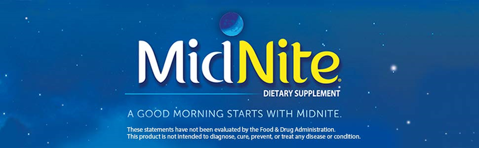 MidNite Natural Sleep Supplement 30 Count Chewable Cherry-Flavored Tablets, Natural Non-Habit Forming Sleep Aid, Melatonin Supplement - Twin Pack