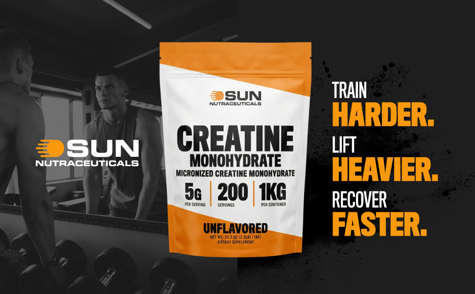 Bulk Creatine Powder for Men & Women, Unflavored Creatine Monohydrate 1kg