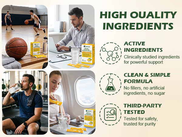 OMOGS Creatine Monohydrate + BCAA Powder, Supports Muscles, Energy, Strength, ATP Production & Endurance, for Women & Men, Keto, Vegan, Gluten-Free