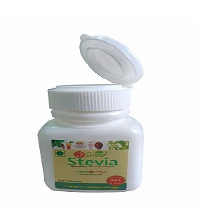 So Sweet Stevia Tablets, 100 Sugar-Free Natural Zero-Calorie Sweetener, Pack of 2 (100 Tablets Each), Ideal for Diabetics, Keto Friendly, Convenient for Healthy Sweetening of Drinks