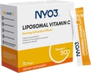 NYO3 Liposomal 비타민 C 분말, 지원 면역 체계 & 교원질 승압기, 강력한 산화 방지제, 개량 피부 건강, 글루텐 자유로운, 높은 흡수 비타민 C, 500mg, 30 조사