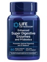 수명 연장 강화 슈퍼 소화 효소 및 프로 바이오 틱 – B. coagulans Probiotic, 10 소화 효소 – Digestion, Comfort & GI Balance – Non-GMO, 채식 – 60 캡슐 지원