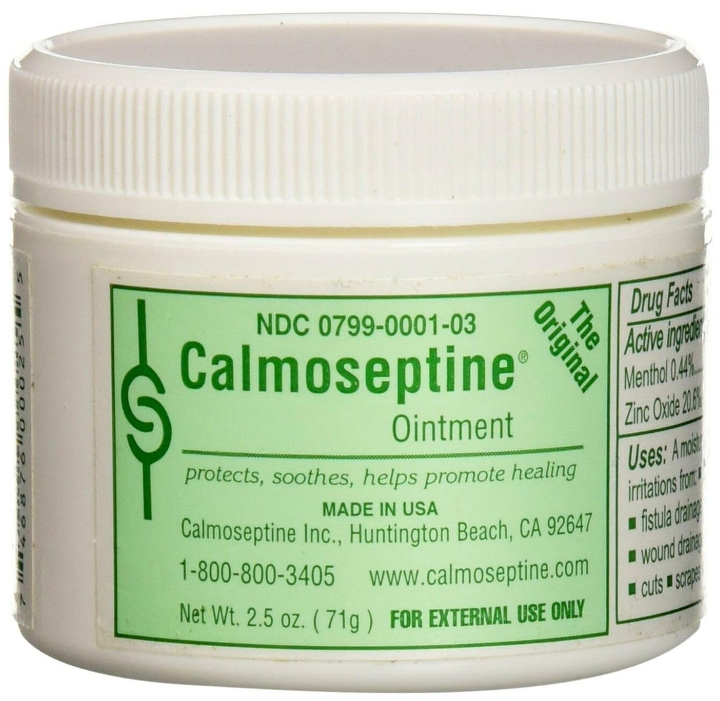 Calmoseptine 연고 - 2.5 Oz 항아리 각 (포장 3)