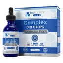 Complex Diet Drops – 남성과 여성을위한 최고의 천연 드롭 (1 병, 2 fl oz) - 30 Day Supply