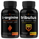 NutraChamps L-Arginine 캡슐 및 Tribulus 캡슐 2 팩 번들