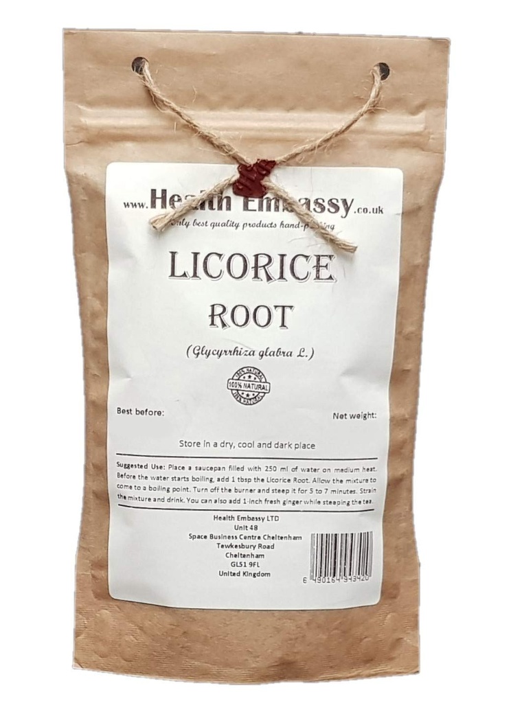 건강 Embassy Licorice 뿌리 | 글리yrrhiza Glabra | 허브티(50g)