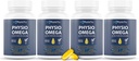 Omega 3 지방산 보충교재를 가진 Physio 오메가 2400mg 물고기 기름 - 성인을 위한 심장 & 뇌 건강 보충교재 - Non-GMO, Burpless, 가벼운 감귤류 풍미, 지속적으로 Sourced - 240 Softgels