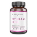 Dr. Brighten Prenatal Plus - 여성 정립, 활성 B 비타민, 무기물, 임신 또는 간호 어머니를위한 산화제, 비 GMO Vegan, 글루텐 없음, 소이 없음 - 180 캡슐