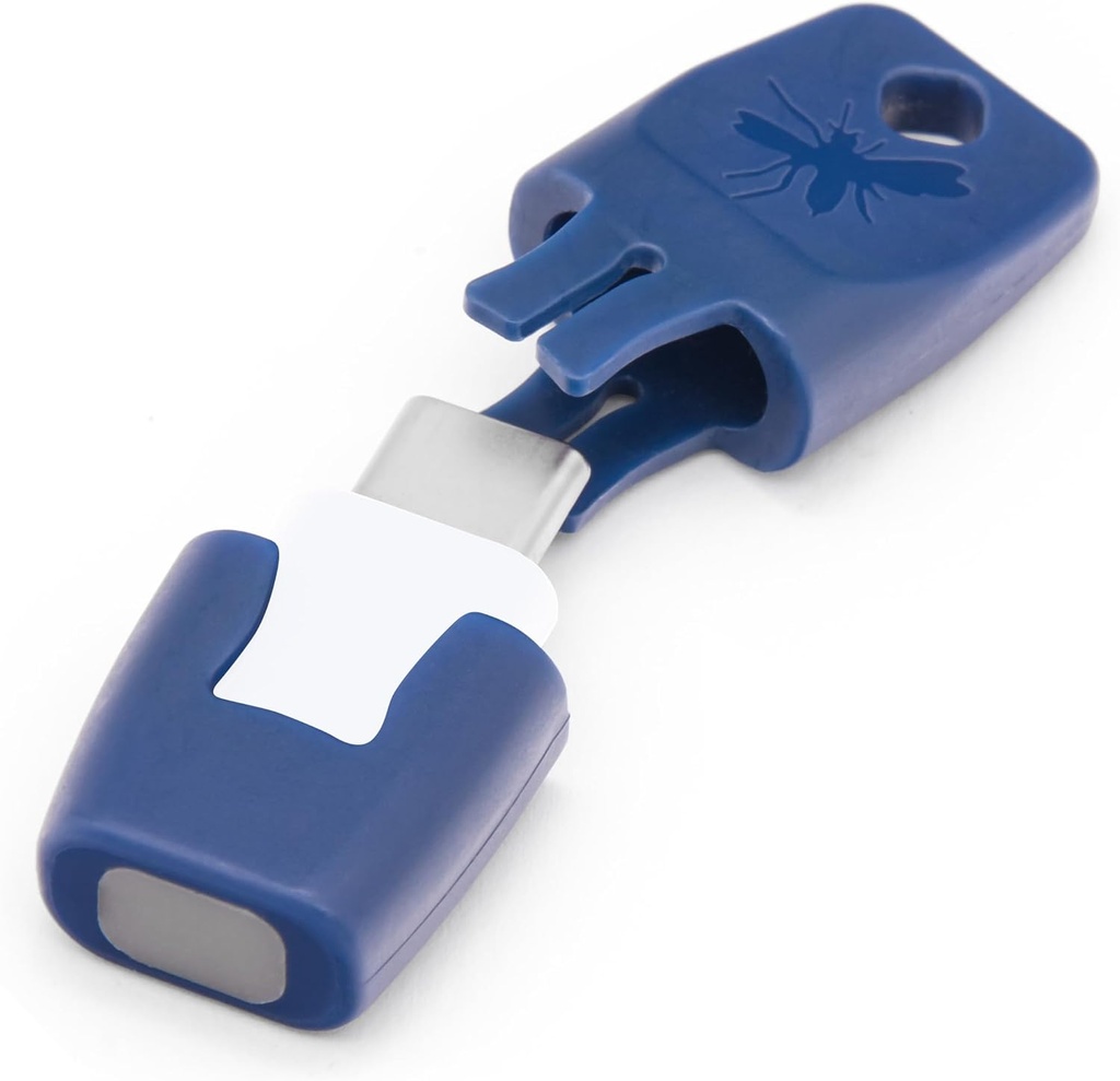 Heat it - 스마트 폰 전원 곤충 Bite Healer - iPhone 15 / 16 및 Android (USB-C) 용 집중 가열로 침착 및 통증에서 화학 무료 구호