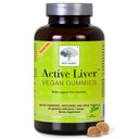 NEW NORDIC Active Liver Gummies, 우유 이틀, Artichoke & Turmeric Supplement, 천연 복숭아 망고 맛, 설탕 무료 & Vegan, 60 개 (팩 1)