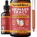 Cats and Dogs를위한 Urinary Tract 감염 치료 - Cranberry UTI 보충, Kidney 및 Bladder 지원, 2 oz
