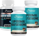 Liposomal 글루타티온 Softgels - 120 Softgels + Creatine Monohydrate Micronized - 60 조사