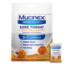 Mucinex Instasoothe Sore Throat Relief Drops, Sore Throat Lozenges, Hexylresorcinol, Cough Drops 대안, 꿀 & Echinacea 풍미, 40 ct와 함께 수염 약
