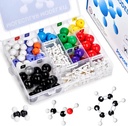 JoyCat 분자 모델 키트 (238pcs), Ochem 및 무기 학생 및 교사를위한 유기 화학 물질 분자 과학 선물