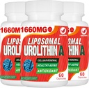 1660MG Urolithin 보충 - Liposomal Urolithin 180 캡슐