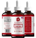 PyrmEVERe Chlorophyll Liquid Drops -미국, 민트 맛, 액체 Chlorophyll | 에너지 부스터, 면역 지원, 천연 탈취제, 고도 진드기 | 비 GMO & Vegan - 120 서빙