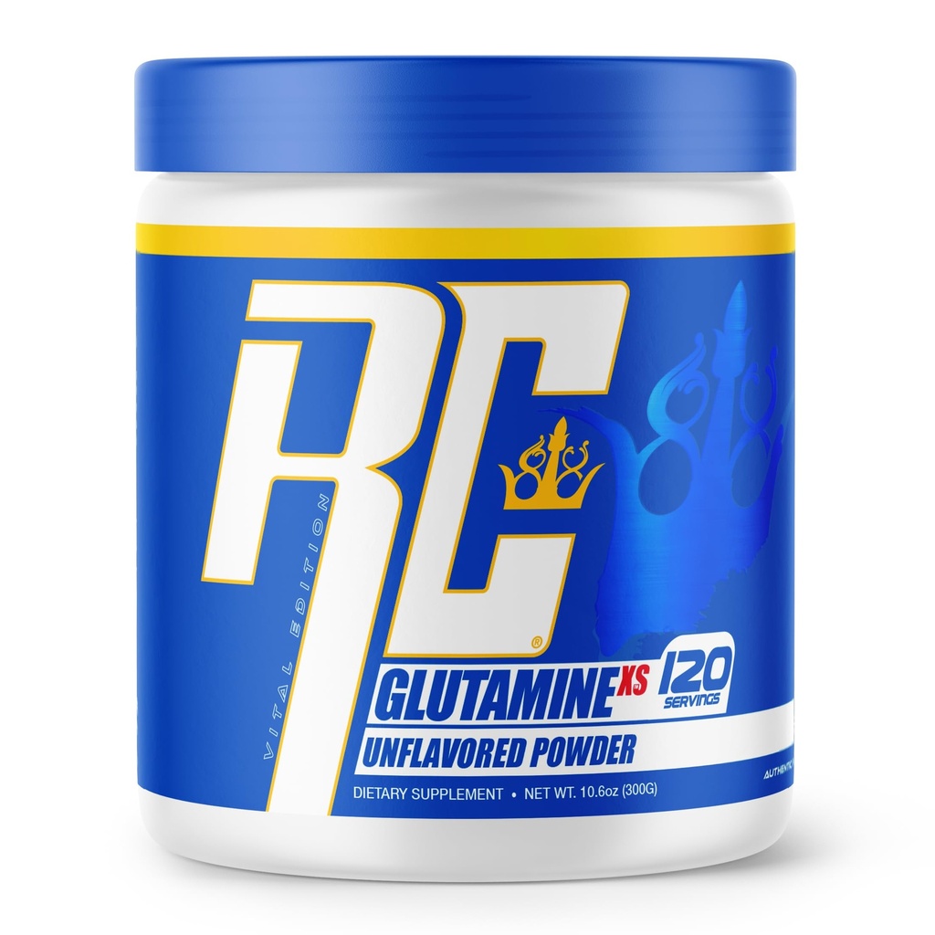 Ronnie Coleman 서명 시리즈 글루타민 분말, 포스트 운동 근육 회복을 위한 보충교재, 남자와 여자를 위한 L 글루타민을 가진 보충교재, 힘 지원, Unflavored 음료 혼합, 120의 서빙