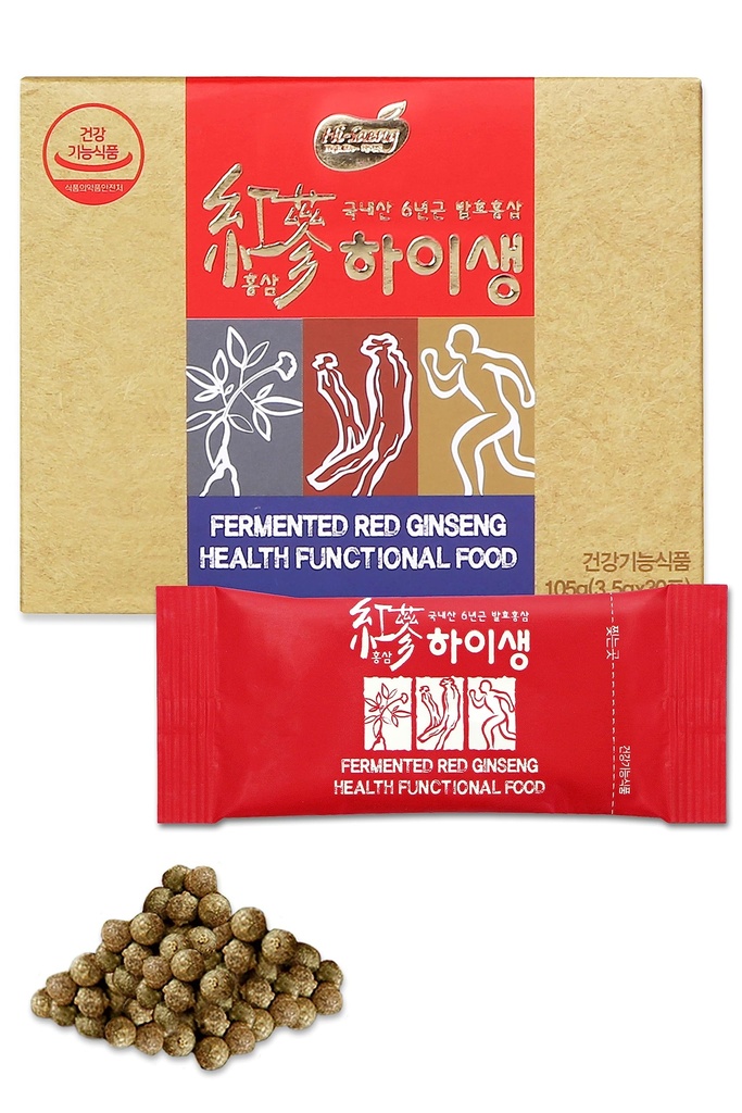 Red Ginseng Fermented Enzymes - 여성 및 남성용 Digestive Enzymes | 소화 섬유 보충교재를 위한 필수 효소 | 소화 효소 보충교재 (30개의 소포)