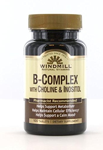 Windmill B-Complex 및 Inositol 탭 100'S Windmill