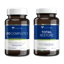 Gundry MD Bio Complete 3 and Total Restore Bundle - Prebiotic, Probiotic, Postbiotic, Optimal Gut 건강 지원