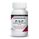 Kirkman - P-5-P (Pyridoxal 5-Phosphate, 비타민 B-6 대사) 50 mg - Hypoallergenic 100 조사