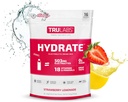 TRULABS Hydrate Strawberry Lemonade, Hydration Electrolyte 분말 음료 혼합, 16 스틱. 영 설탕, 단지 5 칼로리, 503mg 전해질.