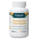 패턴 웰빙 심황 쿠르쿠민 - 1300mg - BioPerine® Black Pepper와 95 % Curcuminoids - 공동,인지 및 면역 지원 - 비 GMO, 글루텐 무료 - 60 캡슐