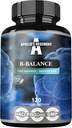 APOLLO의 HEGEMONY B-Balance 120 Vegan 캡슐 - 비타민 B 복합체 비타민 B1, B2, B6, B12, Folate 및 더 - 4 개월 공급 - 전반적인 건강을 지원