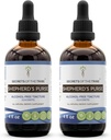 Tribe Shepherd의 Purse 알코올 무료 액체 추출물의 비밀, Shepherd 's Purse (Capsella Bursa-Pastoris) 건조 허브 (2x4 FL OZ)