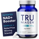 TRU NIAGEN는 노화 방지와 세포 재생을 위한 NAD+ 보충교재, 300 mg Niagen, 90의 서빙 | 지원 세포 에너지, 두뇌, 근육 | 니코틴아미드 리보사이드 (NR) 테이크아웃 1 매일 | 1 병