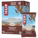 CLIF BAR - 에너지 단백질 바 - 초콜릿 브라운 - 유기 귀중품 - 에너지 바 - Non-GMO - (15 팩)