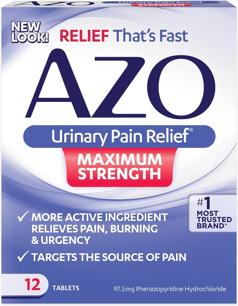 AZO 표준 MAX STRENGTH 12Tablets
