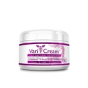 VariCream - Varicose & Spider Veins 크림 - Tocopherol 아세테이트, Butcher's Broom, Witch Hazel - 1 항아리 - 2 Oz. - Vegan
