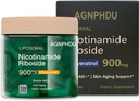 AGNPHDU- Liposomal Nicotinamide Riboside 120의 캡슐, Resveratrol, Quercetin - 노화 방지를 위한 NAD 보충교재, 에너지, 초점 900mg 규정식 보충교재