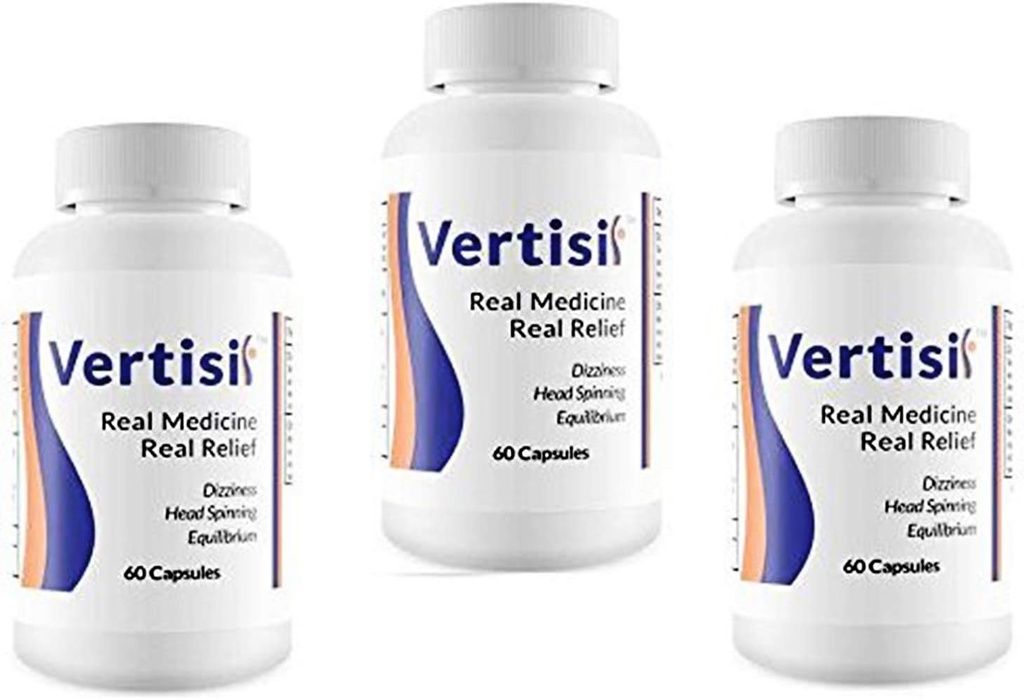 Vertigo with Vertisil 보장 (3 병) 과학적 건강 과학에 의해