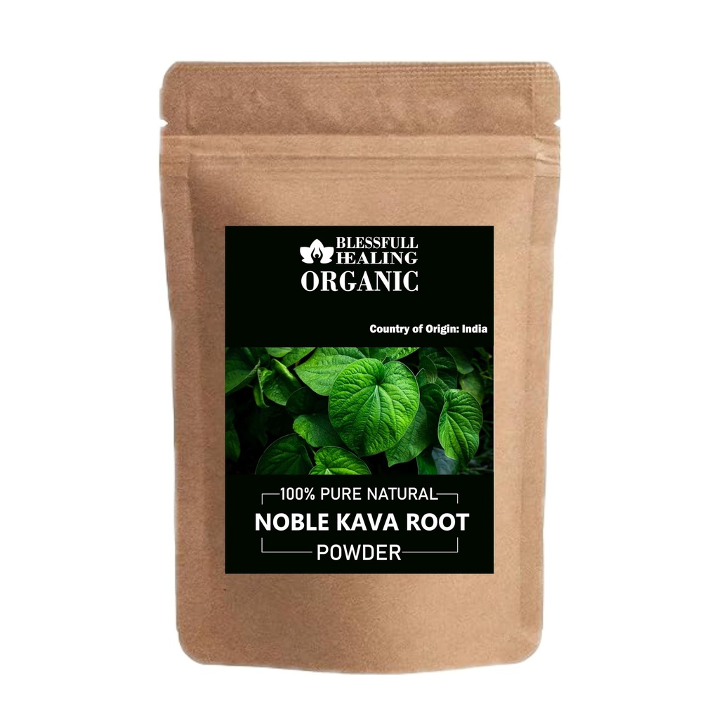 유기 Noble Kava 뿌리 분말 100% 순수한 자연적인 100개 그램/3.52 oz