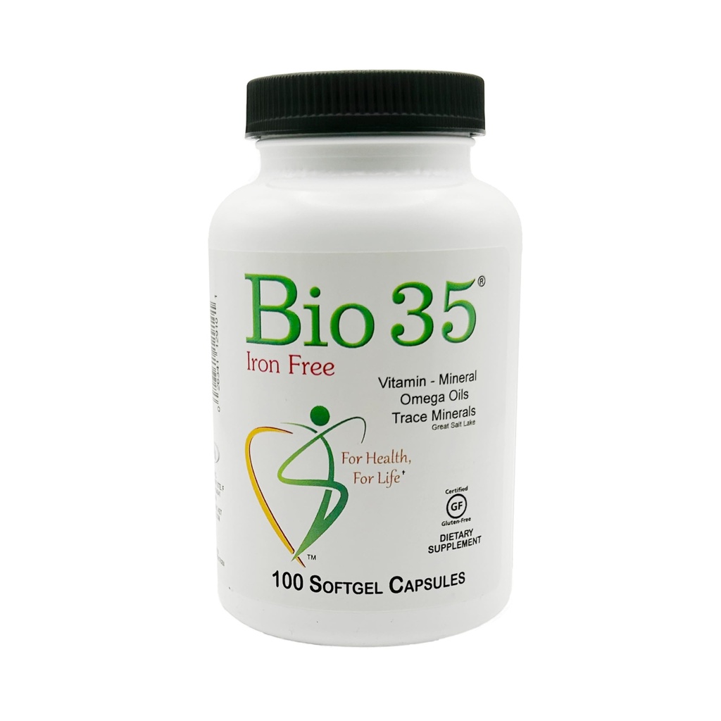 Bio-35 100ct 철 글루텐 & 콩 - 무료