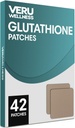 Veru Wellness Glutathione Plus Daily Patch - 자동 접착 패치, 8-10 시간 (42 일)