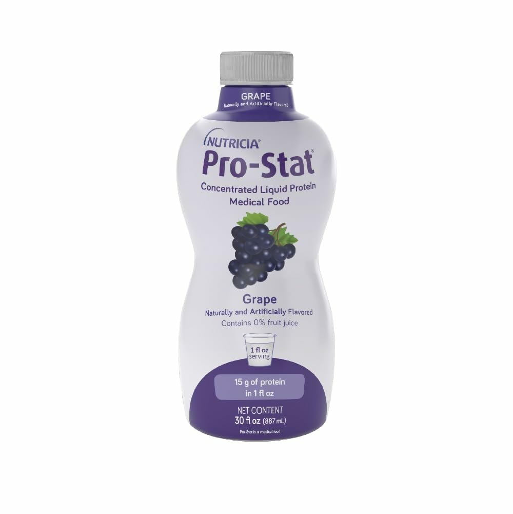 Pro-Stat 농축 액체 단백질 의료 식품 - 포도, 30 Fl Oz 병