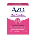 AZO 이중 보호, Urinary + 질 지원, 여자를 위한 Prebiotics 및 Probiotics*는, 24 시간 안에, 비 GMO, 30 조사를 시작합니다