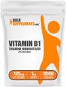 벌크Supplements.com 티 아민 Mononitrate 분말 - 비타민 B1 분말, 티 아민 B1 보충 - B1 비타민, 글루텐 무료, 서빙 당 125mg, 1kg (2.2 파운드) (1의 포장)