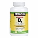 Kirkland 최대 힘 비타민 D3 600 Softgels (2의 포장)