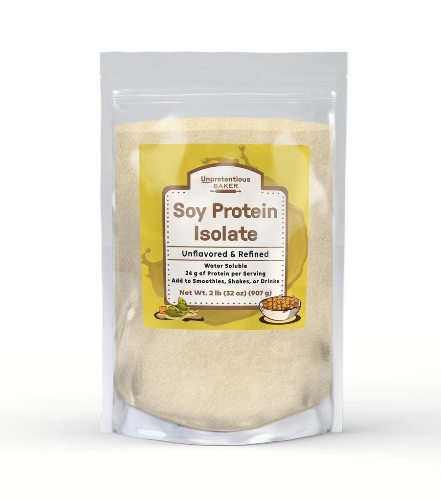 불쾌한 베이커 콩 단백질 Isolate (2 lb), 단백질 & 철, 스무디, Shakes의 좋은 소스