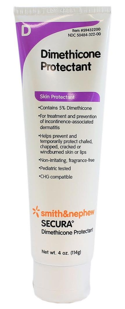 스미스와 Nephew Secura Dimethicone Protectant 4oz 관 59432200 스미스 & Nephew