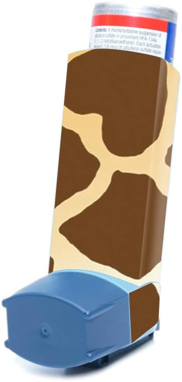 Ventolin HFA Asthma Inhaler에 대한 MightySkins 스킨 - Giraffe | 방어, 내구성 및 독특한 비닐 결정 랩 커버 | 적용, 제거 및 변경 스타일이 용이 | 미국에서 제작