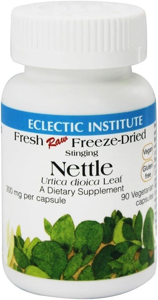 Eclectic Institute - Nettle 신선한 원료 냉동 건조 300 mg. - 90 채식 캡슐