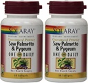Saw Palmetto 과 Pygeum 한 매일 30 Softgel (포장 2) Solaray