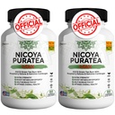 Nicoya PuraTea Max Green Tea Extract & Green Coffee Bean for Metabolism Support, 천연 에너지 부스트, 산화 - Rich 보충 - 120 캡슐