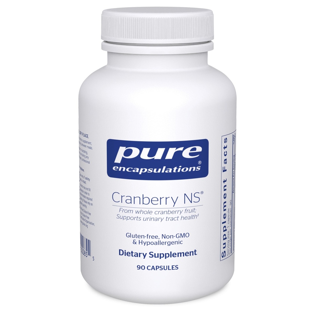 Pure Encapsulations Cranberry NS | 의약 궤적 건강 지원을위한 Hypoallergenic 보충 | 90 캡슐