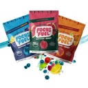 FocusFuel Energy Chews - 시험 크기 다양성 샘플 팩 (9 서빙) - 100mg 카페인 + 알파 GPC + L-Theanine + B12, 마그네슘 - 블루 라즈베리 레몬, 수박, 과일 펀치 - 충돌 또는 지터 없음